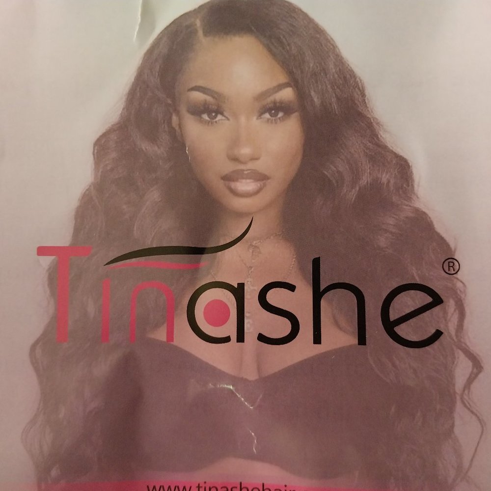 tinashe 100%  real human hair 16" blonde with dark roots